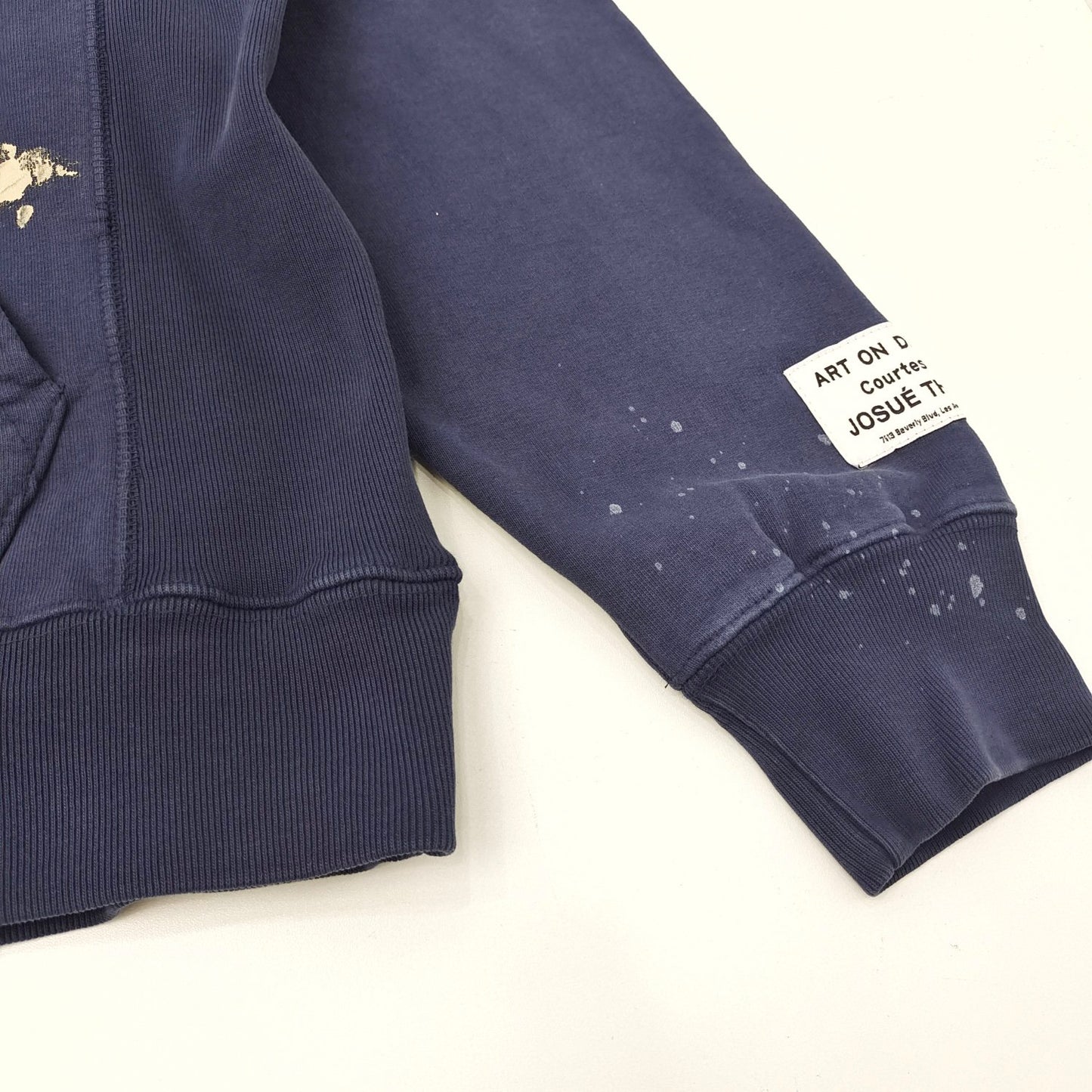 Gallery Dept. Navy Painted Hoodie