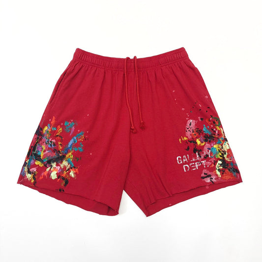 Gallery Dept. Insomnia Painted Red Shorts