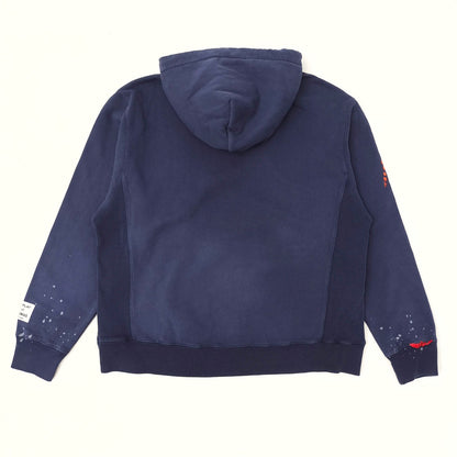 Gallery Dept. Navy Painted Hoodie