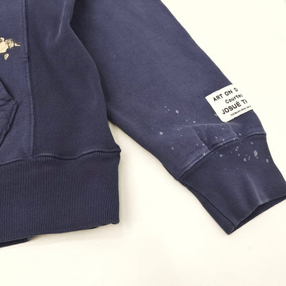 Gallery Dept. Navy Painted Hoodie