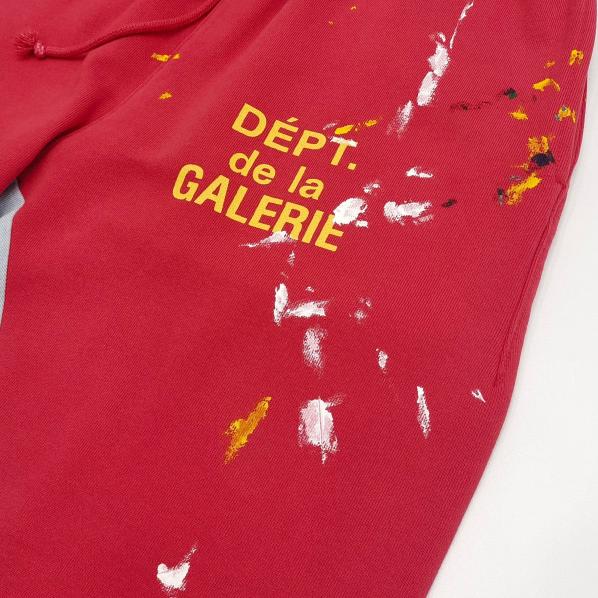 Gallery Dept. Red Painted Flare Pant