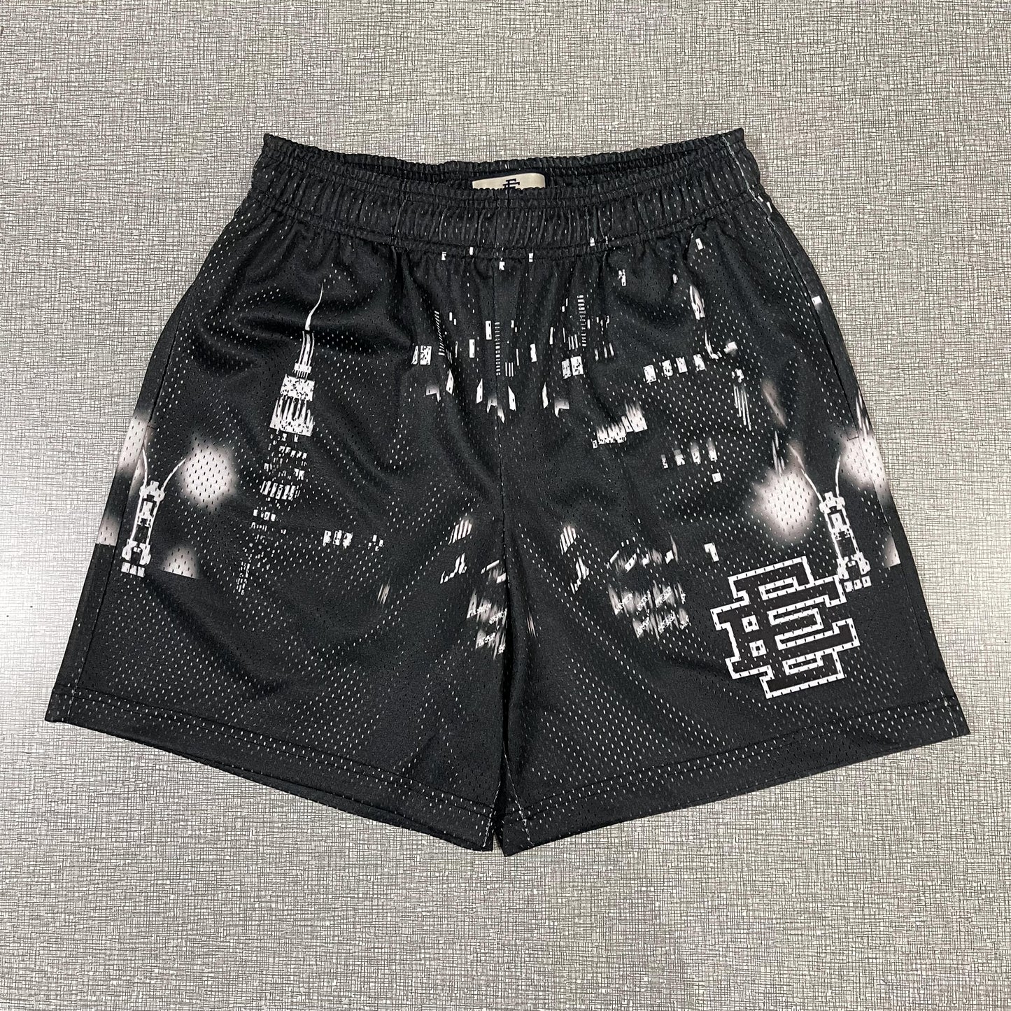 Eric Emanuel Basic Black Skyline Shorts